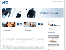 Tablet Screenshot of mso.de